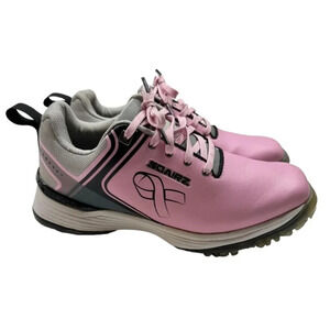 Sqairz Pink Freedom Leather Golf Shoe